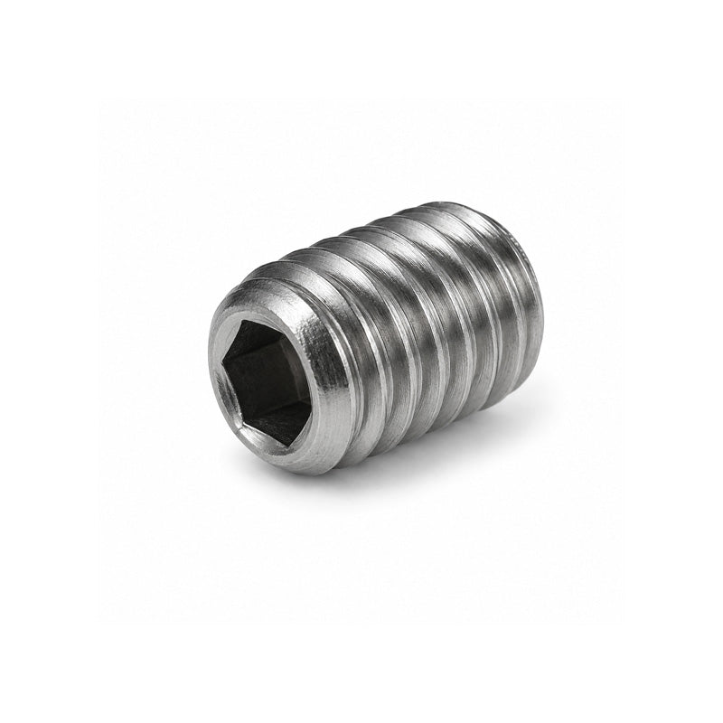 M16x35 Metric Stainless Steel A4 Cup Point Grub Screw 35mm Length 2mm Pitch