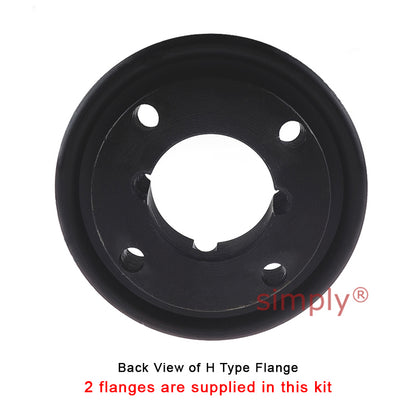 Major Brand F40H/F40H Outer Facing Taper Bores Type Tyre Drive Coupling Assembly with Fire Resistant Antistatic (F.R.A.S) Tyre