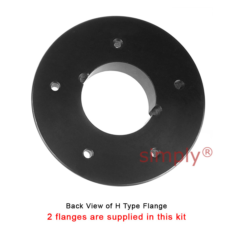 Major Brand F70H/F70H Outer Facing Taper Bores Type Tyre Drive Coupling Assembly with Fire Resistant Antistatic (F.R.A.S) Tyre