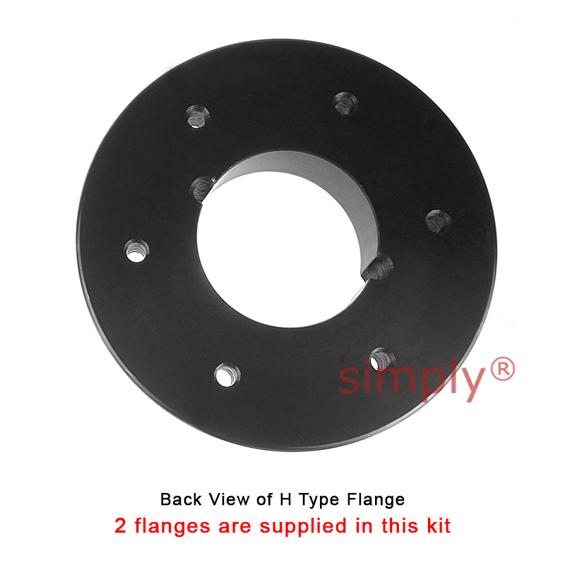 Major Brand F80H/F80H Outer Facing Taper Bores Type Tyre Drive Coupling Assembly with Fire Resistant Antistatic (F.R.A.S) Tyre