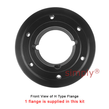 Major Brand F80H/F80F Inner/Outer Facing Taper Bores Type Tyre Drive Coupling Assembly with Fire Resistant Antistatic (F.R.A.S) Tyre