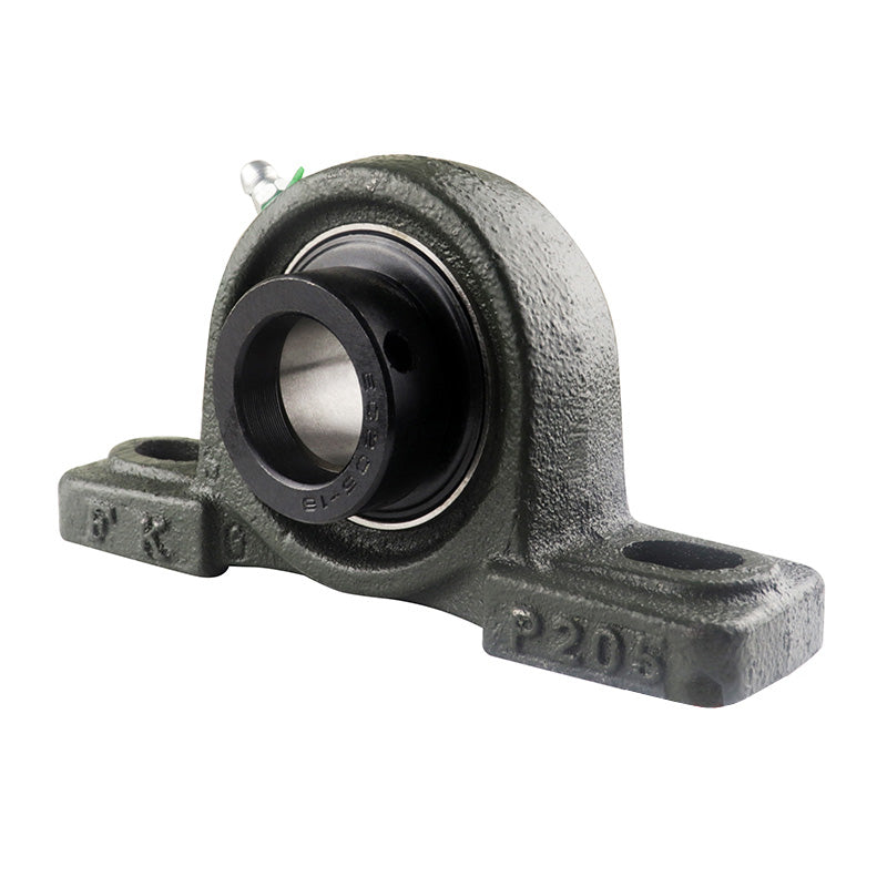 HCP205-14 Imperial Cast Iron Two Bolt Pillow / Plummer Block Housing with 7/8 inch Eccentric Collar Insert