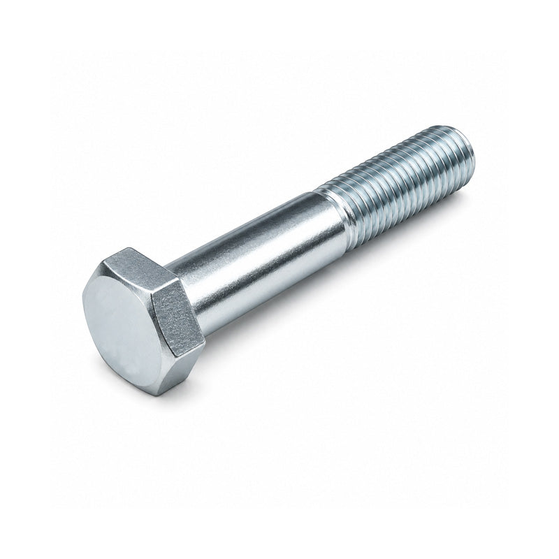 Unifix M16x55 Grade 8.8 Hexagon Bolt DIN 931 with 2mm Pitch and Bright Zinc Plated Finish