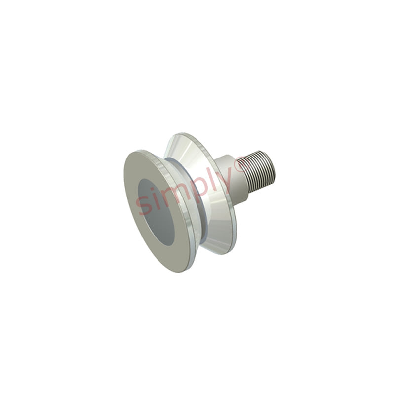 Carter VHRE3-1/2 Hex Head Eccentric V-Groove Hi-Roller Bearing 3-1/2 inch Outside Diameter Allow 7-10 Days