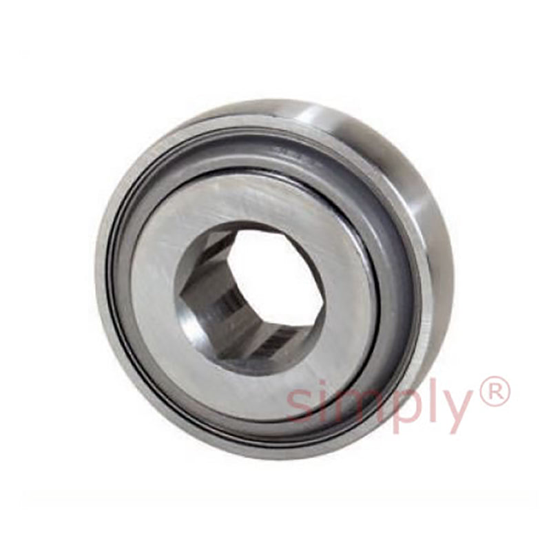 Major Brand W312KPP51 Idler Roller Hex Bore Bearing 1.756x5.1181x1.8898 inch