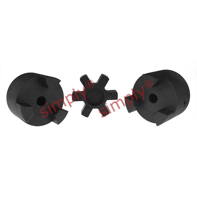 Major Brand L110B/L110B Pilot Bored Jaw Coupling Assembly Max Bore 42mm with Nitrile Rubber Insert