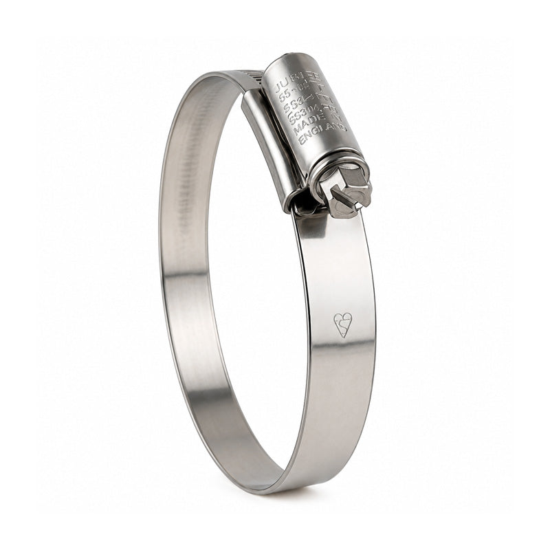JCS HGJ160 316 Stainless Steel Hi-Grip Hose Clip Adjustment Range 130-160mm Band Width 13mm