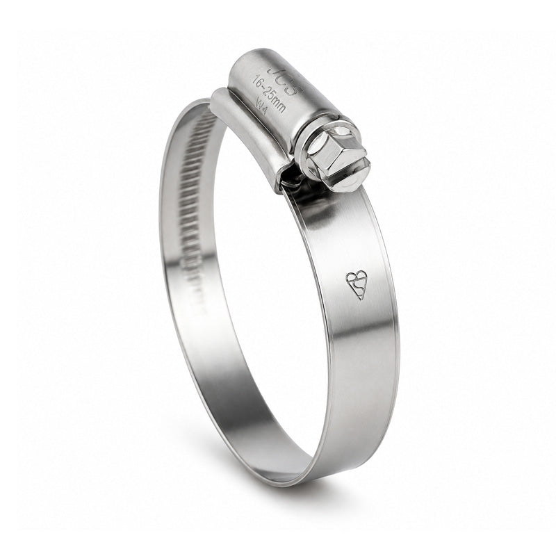 JCS HGZ320 Zinc Plated Steel Hi-Grip Hose Clip Adjustment Range 290-320mm Band Width 13mm