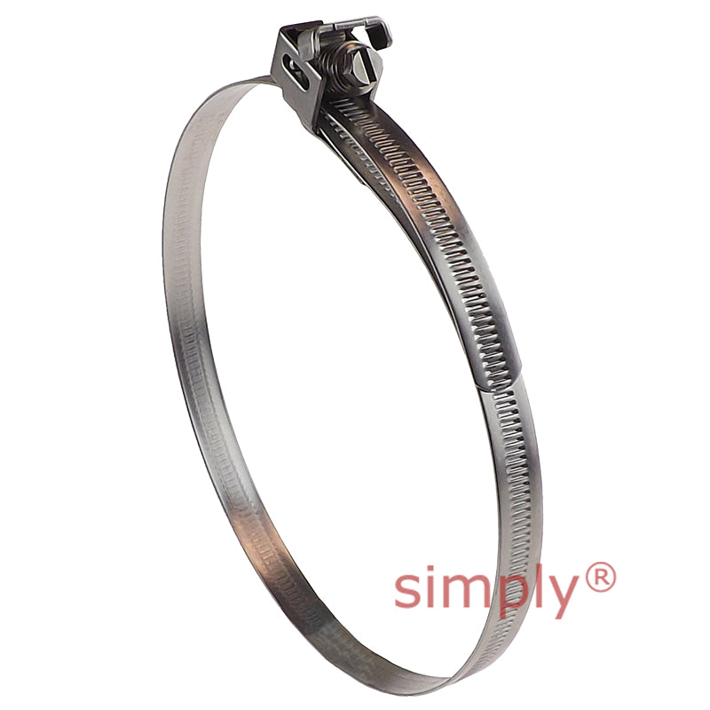 CAS380MS Zinc Plated Steel Jubilee Quick Release Captive Strap Adjustment Range 50mm-380mm Band Width 11mm