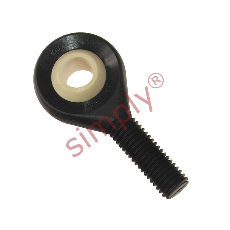 igubal KARM06CL Right Hand Male Plastic Rod End 6mm Bore M6 Thread 