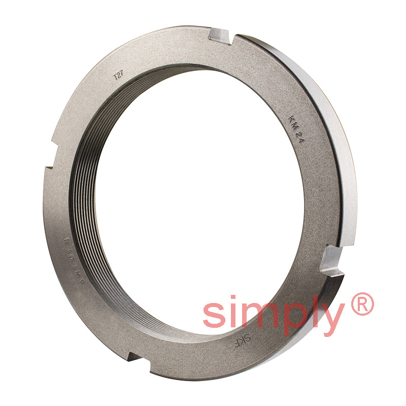 SKF KM24 Lock Nut (Lock Washer Type) M120x2mm