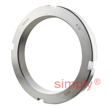 SKF KM33 Lock Nut (Lock Washer Type) M165x3mm