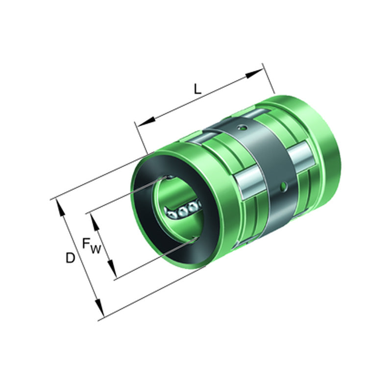 INA KN25-PP Linear Ball Bearing 25x40x58mm - Allow 1-2 Days - Contact Us For Faster Delivery