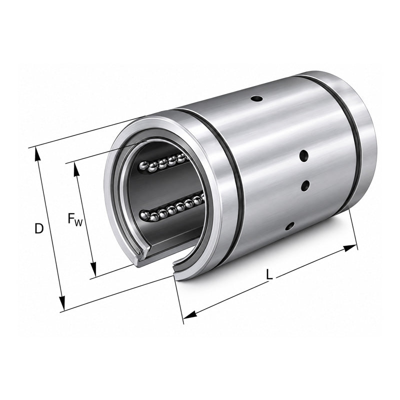 INA KNO25 Linear Ball Bearing 25x40x58mm - Allow 1-2 Days - Contact Us For Faster Delivery