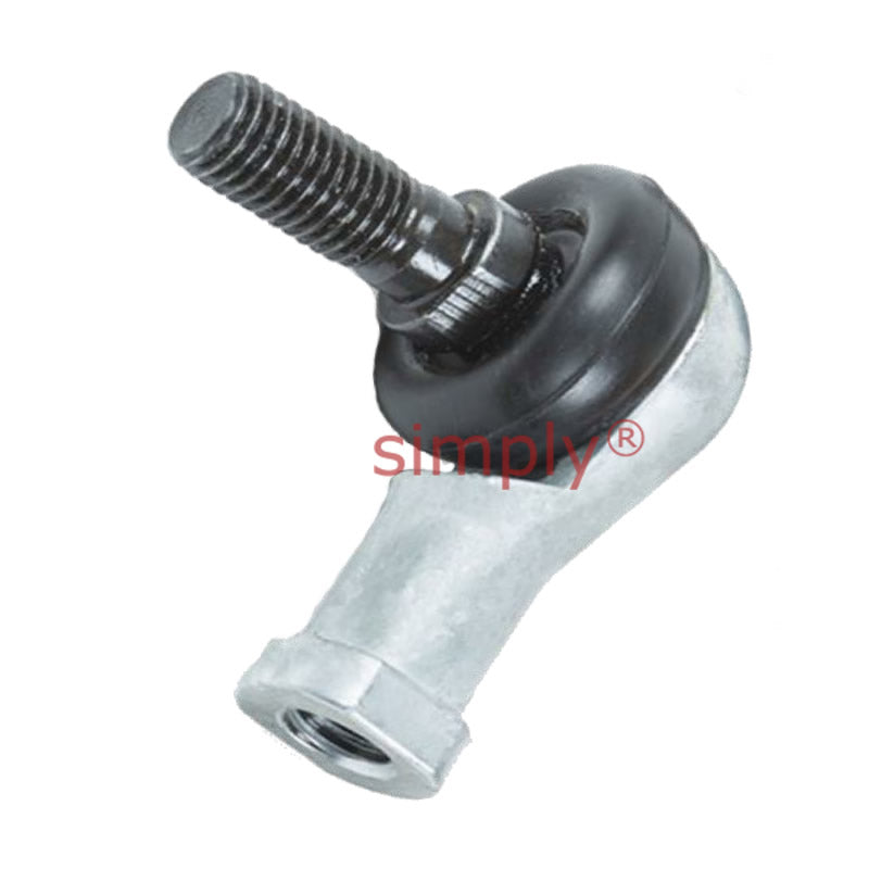 Premier Budget LHSA8 Right Hand Thread Studded Elbow L-Ball End Joint M8x1.25mm Thread