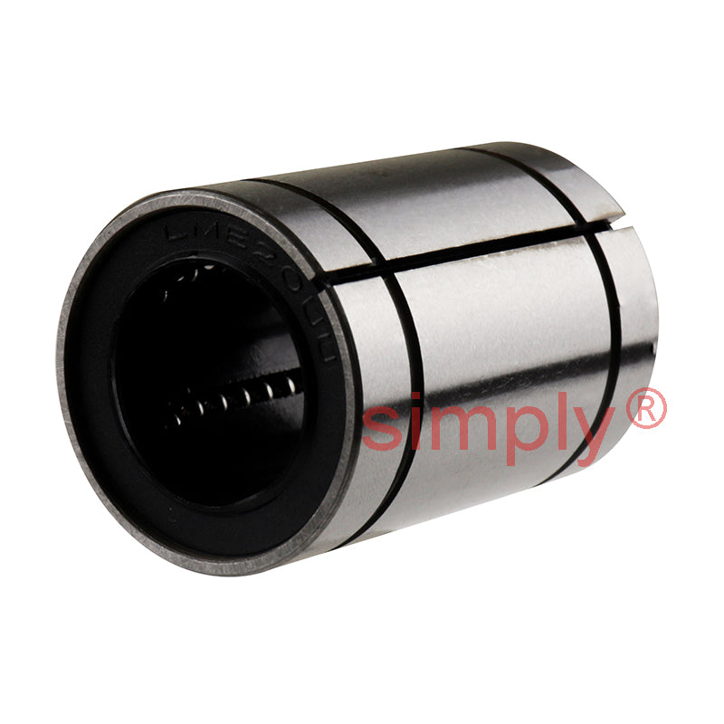 LME20UUAJ Adjustable Linear Ball Bushing with Rubber Seals 20x32x45mm