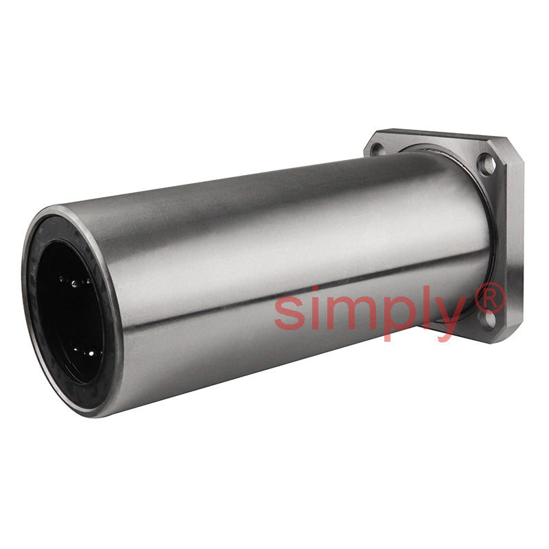 LMEKL60UU Long Square Flanged Linear Ball Bushing with Rubber Seals and Resin Retainer 60x90x211mm