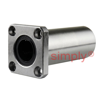 LMK16LUU Long Series Metric Square Flanged Linear Ball Bushing 16x28x70mm