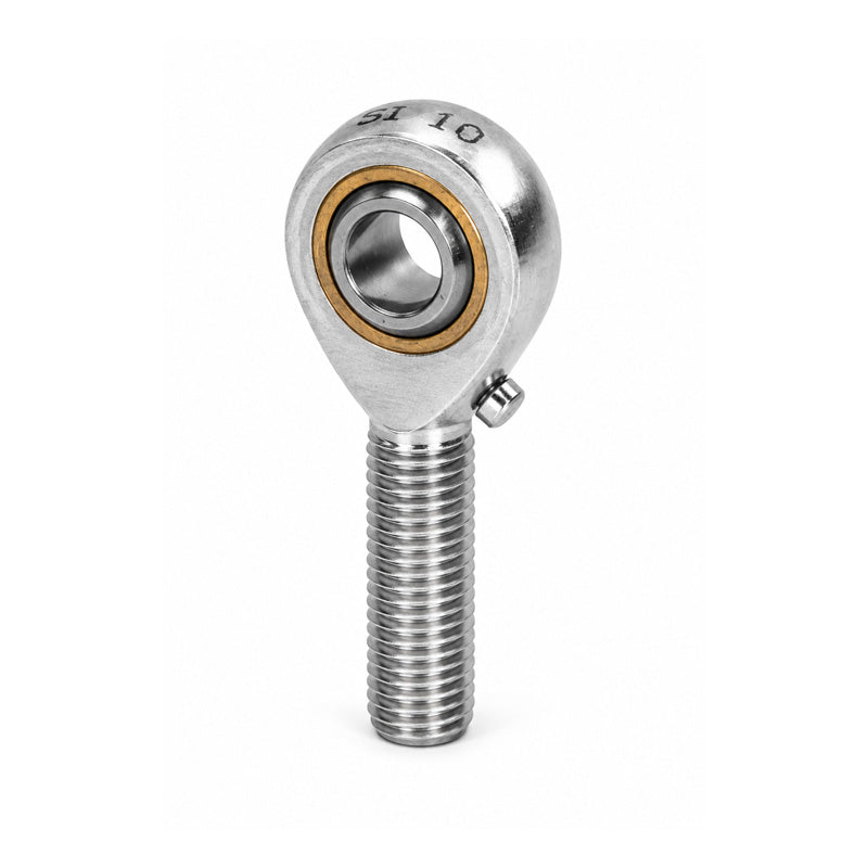 Fluro GALOW06 Left Hand Zinc Plated Steel / PTFE Lined Maintenance Free Male Plain Rod End M6 Thread