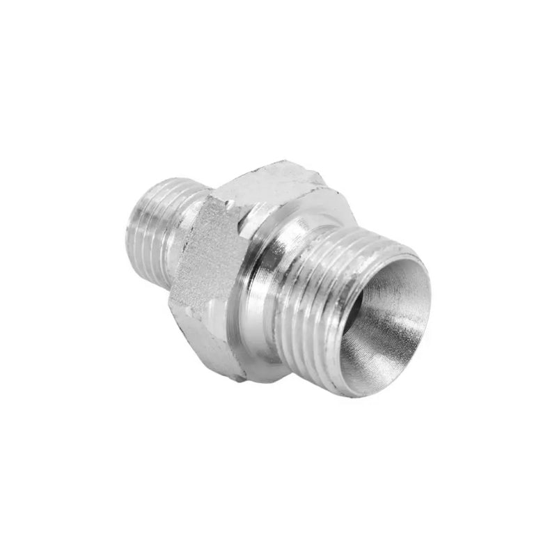 FLEXEQUIP 1-1/4 inch BSP Male to 1-1/4 inch BSP Male Hydraulic Adaptor - Allow 2-3 Days