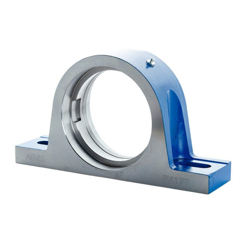 Major Brand MP2T Metric Steel Two Bolt Pillow / Plummer Block Housing for Bearing Inserts with 72mm Outer Diameter - Allow 3-4 Weeks