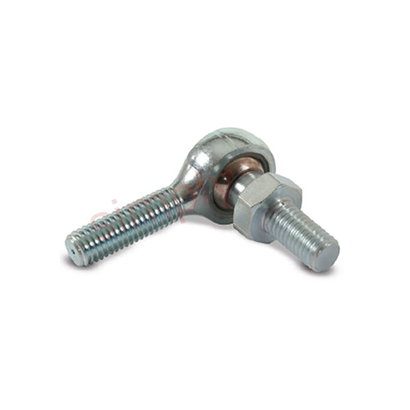 Branded MP-M06S Right Hand Metric Steel / Nylon Lined Maintenance Free Studded Male Rod End M6x1 Thread