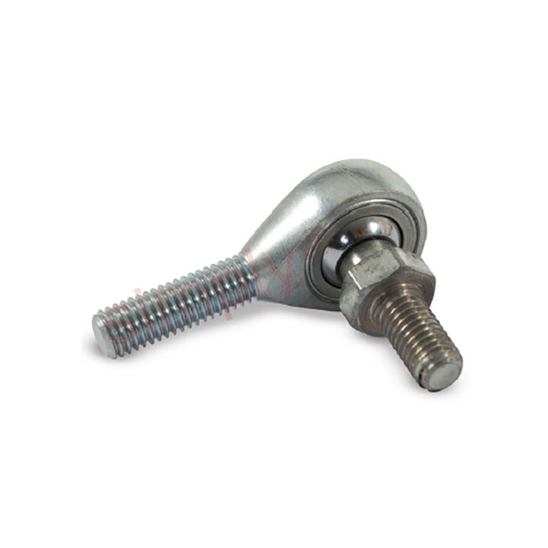 Branded MS-M06S Right Hand Metric Steel / PTFE Lined Maintenance Free Studded Male Rod End M6x1 Thread
