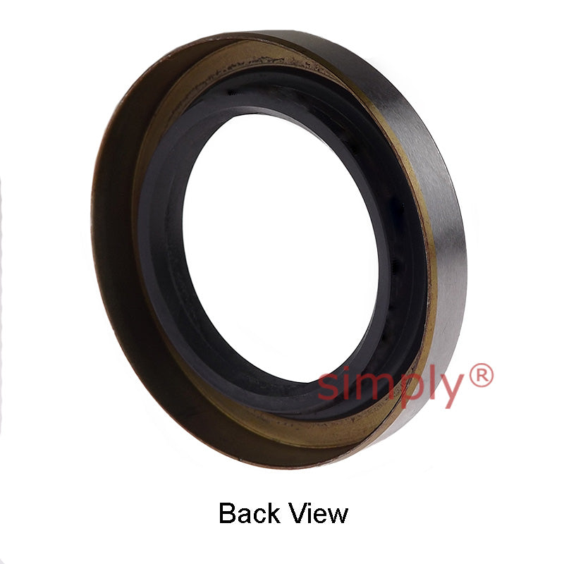 12x27x7mm Metal Cased Nitrile Rubber Double Lip Rotary Shaft Oil Seal with Garter Spring TB / R6