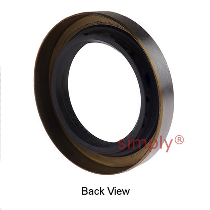 50x62x9mm Metal Cased Nitrile Rubber Double Lip Rotary Shaft Oil Seal with Garter Spring TB / R6