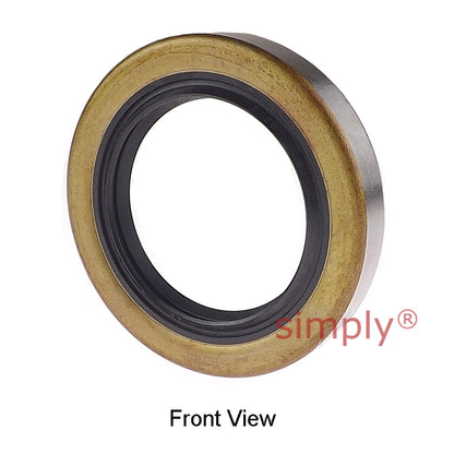 38x54x8mm Metal Cased Nitrile Rubber Double Lip Rotary Shaft Oil Seal Type TB Style - Allow 2-3 Days