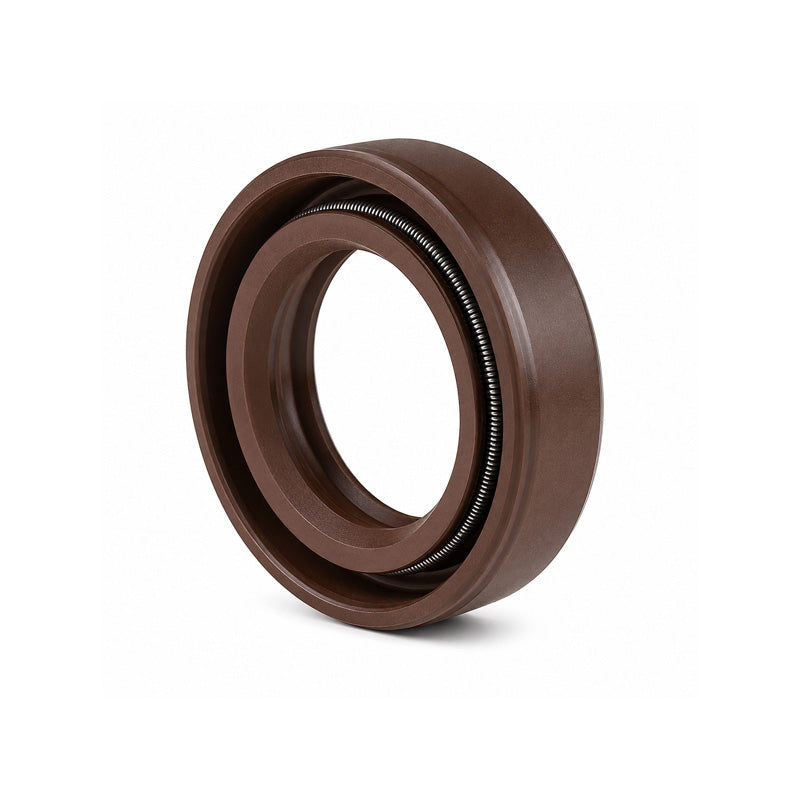 NAK 35x48x8mm FKM Rubber Full Coverage Double Lip Rotary Shaft Oil Seal with Stainless Spring TO - Allow 7-10 Days