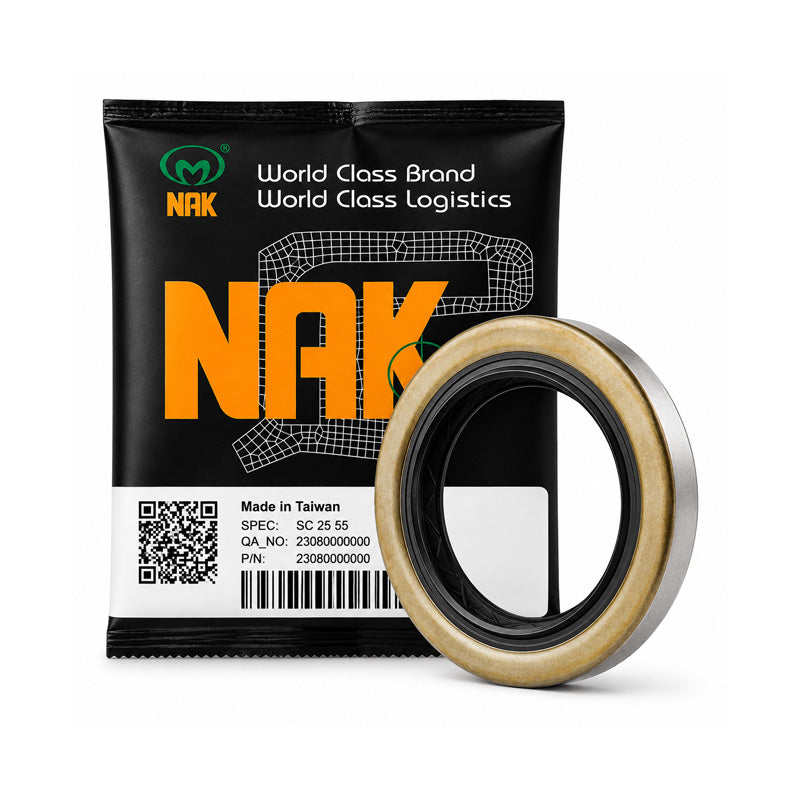 NAK 50x68x12mm Metal Cased Nitrile Rubber Additional Inner Case Single Lip Rotary Shaft Oil Seal with Garter Spring SA - Allow 7-10 Days