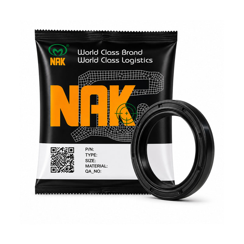 NAK 52x84x14mm Nitrile Rubber Double Lip Rotary Shaft Oil Seal with Garter Spring TC - Allow 7-10 Days