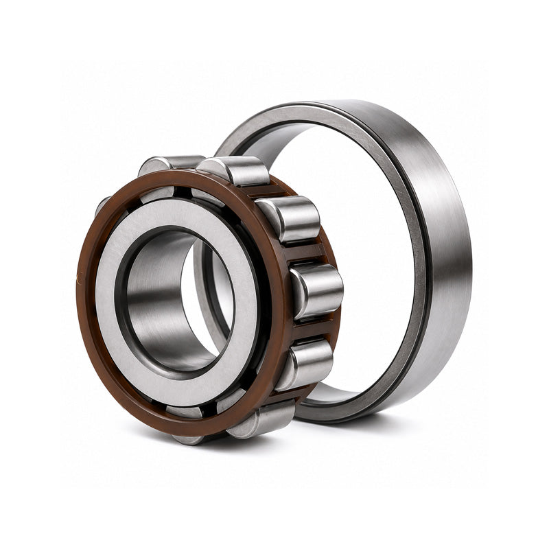 SKF N215ECP Single Row Cylindrical Roller Bearing with Polyamide Cage 75x130x25mm