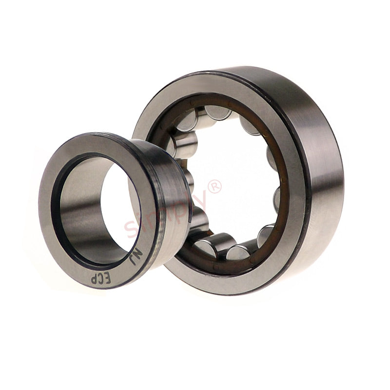 SKF NJ2313ECPC3 Single Row Cylindrical Roller Bearing with Polyamide Cage 65x140x48mm