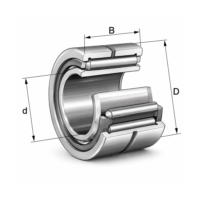INA NKIB5908 Needle Roller/Angular Contact Ball Bearing 40x62x34mm - Allow 1-2 Days - Contact Us For Faster Delivery