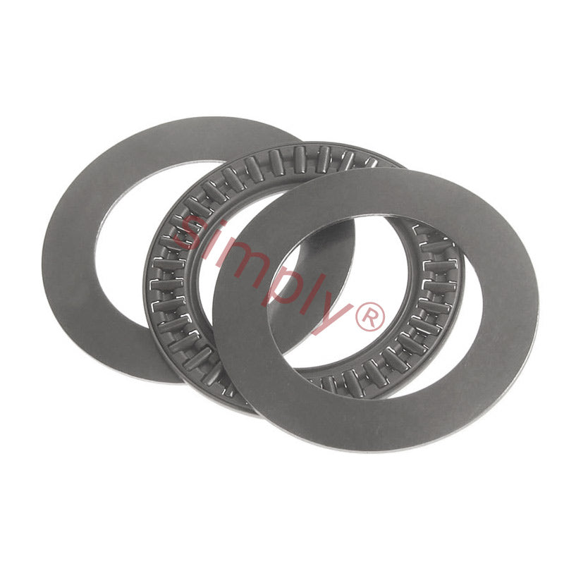 NTA4860 Needle Roller Cage Thrust Assembly with 2 TRA4860 Washers 3x3.75x0.1406 inch