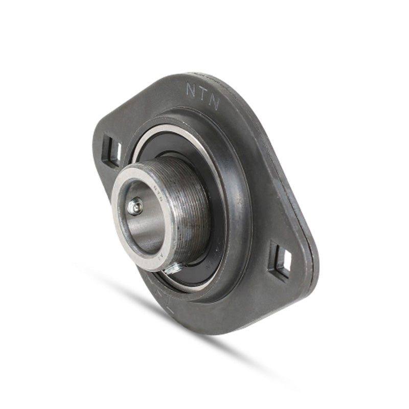 NTN M-ASPFL204 Oval 2 Bolt Pressed Steel Bearing Housing with 20mm Insert - Allow 2-3 Days