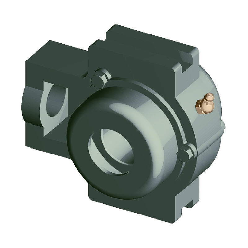 NTN C-UCTX15D1 Metric Cast Iron Take Up Unit with 75mm Bore Bearing Unit with Cast Iron Cover - Open Version - Allow 2-3 Days