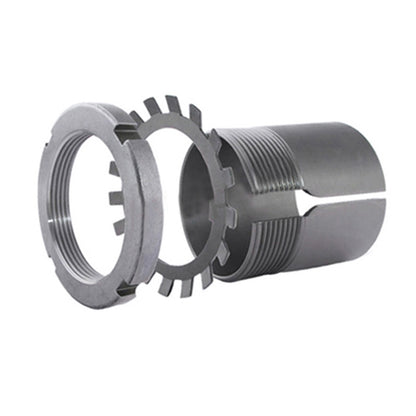NTN SM-UKP209AD1/HA2309 Imperial Cast Iron Two Bolt Pillow / Plummer Block Housing with Steel Plate Cover - Closed Version - Insert and Adaptor Sleeve Fits 1-7/16 inch Shaft - Allow 2-3 Days