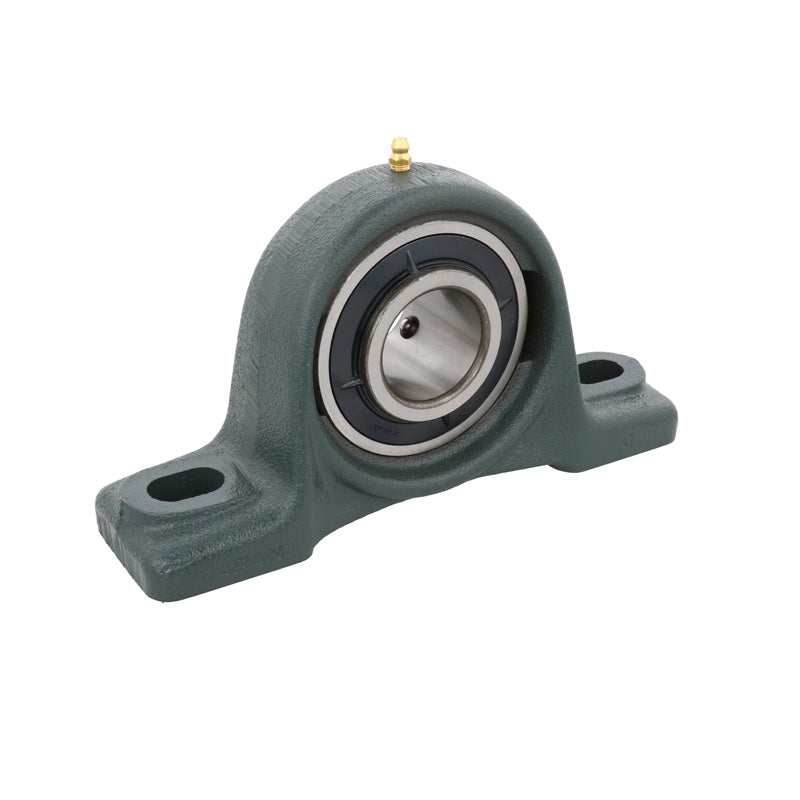 NTN UCP211-202D1 Imperial Cast Iron Two Bolt Pillow / Plummer Block Housing with 2-1/8 inch Bore Insert - Allow 2-3 Days