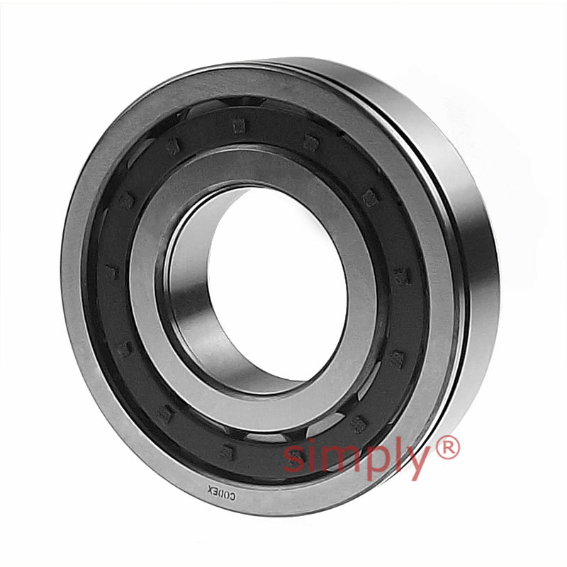 Codex NUP309EN Single Row Cylindrical Roller Bearing with Snap Ring Groove 45x100x25mm