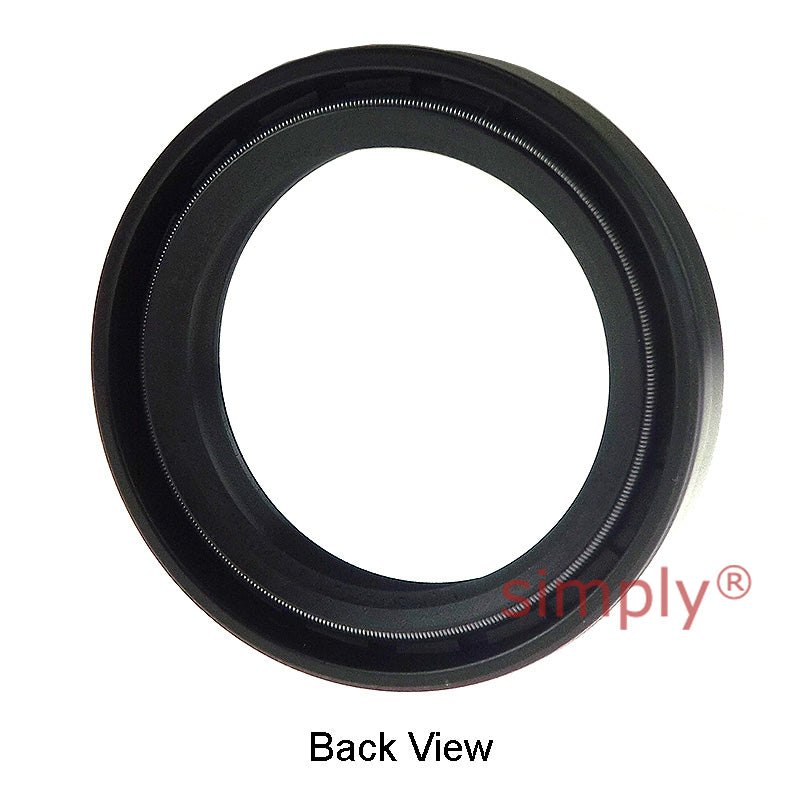 43x54x11DC4SS Metric Fork and Damper Nitrile Rubber Oil Seal with 2 Opposite Facing Individually Sprung Sealing Lips and Raised Outer Sealing Band on Outside Diameter