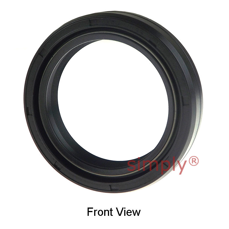 41x53x8/10.5DC4SS Metric Fork and Damper Nitrile Rubber Oil Seal with 2 Opposite Facing Individually Sprung Sealing Lips and Raised Outer Sealing Band on Outside Diameter