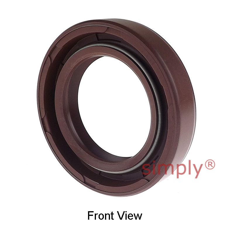 28x47x8mm DCVI Fork and Damper FKM Rubber Metric Rotary Shaft Oil Seal with 2 Opposite Facing Gater Springs
