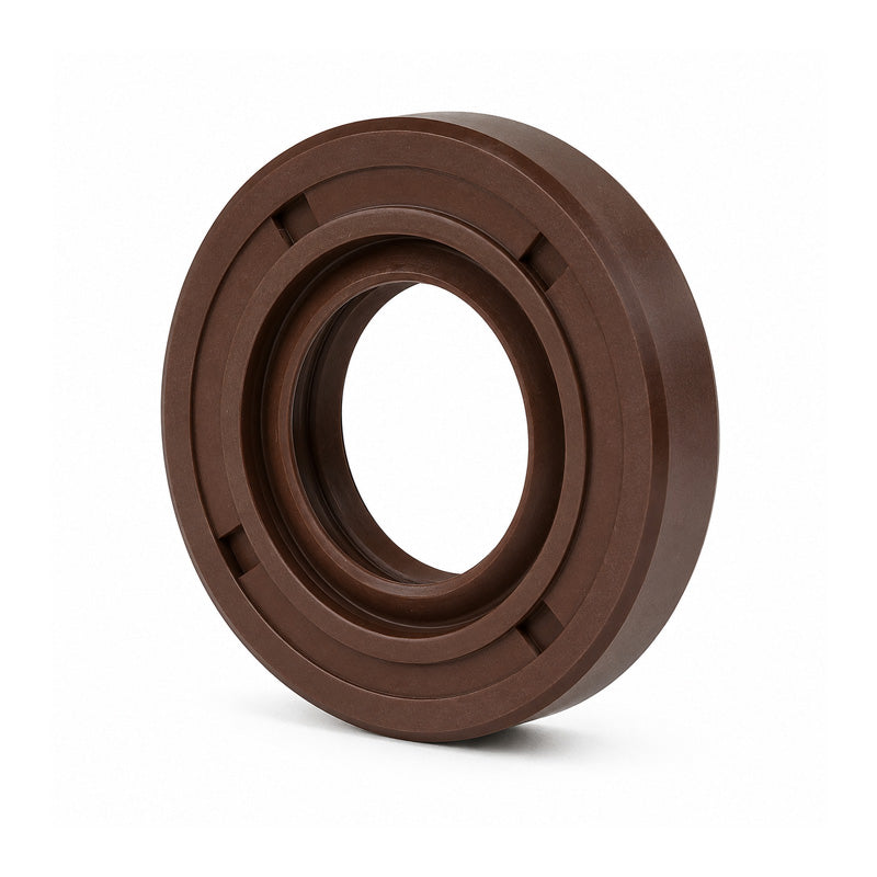 35x59x12mm TC / R23 Double Lip FKM Rubber Metric Rotary Shaft Oil Seal with Garter Spring