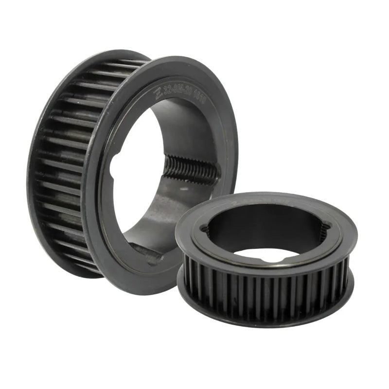 Drive-Flex PC8M-48S-36 - 8mm Pitch 48 Tooth Polychain and Synchrochain Steel Taper Bore Timing Belt Pulley for 36mm Wide Belts