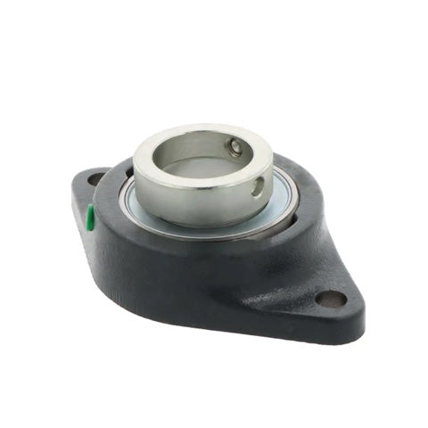 INA PCJ35XLNFA125 Four Bolt Cast Iron Square Housing with Eccentric Collar Insert and Anti-Corrosion Protection 35mm Bore