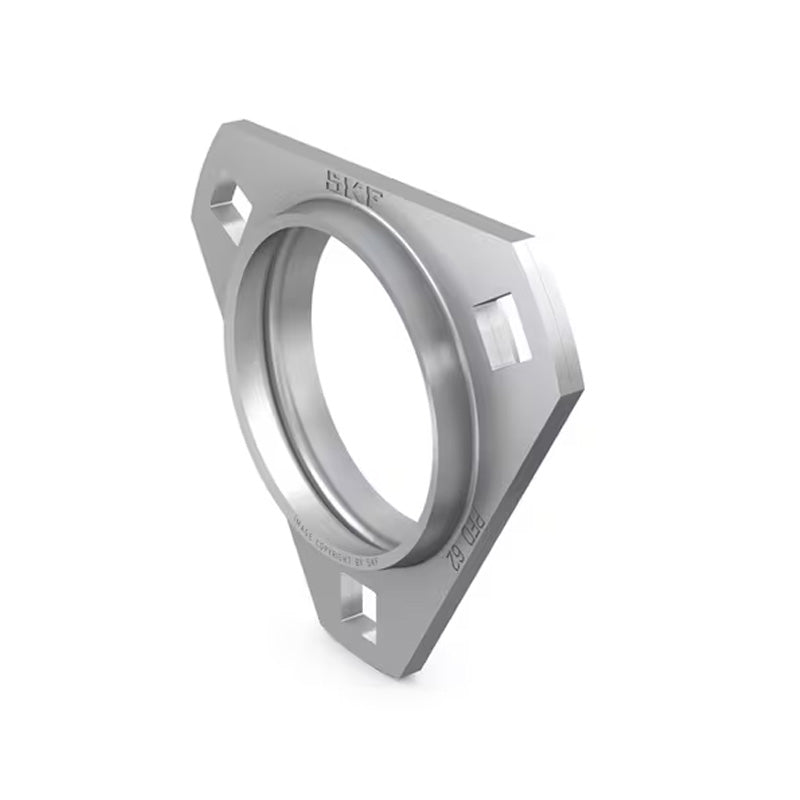SKF PFD17RM Pressed Steel Triangular Housing with Grub Screw 17mm Insert 