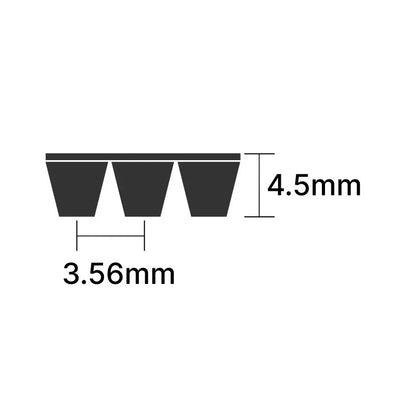 1887PK/743K Pix Poly V Multiple Ribbed Belt 1887mm/74.3 inch Length with 27 Ribs Allow 2-3 Days